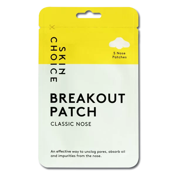 SkinChoice Nose Pore Travel Edition: Unclog, Shrink, and Revitalize! XL 5s Effective Nose Patches Absorb Oil, Target Acne, and Blackheads. Vegan-Friendly.