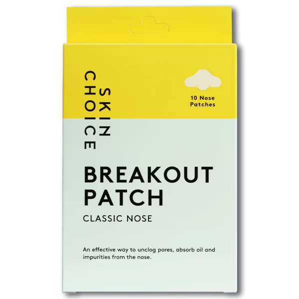 SKINCHOICE Pore Strips: Unclog, Shrink, and Revitalize! XL Hydrocolloid Nose Patches Absorb Oil, Target Acne, and Blackheads. Vegan-Friendly and Effective, 10 Count.