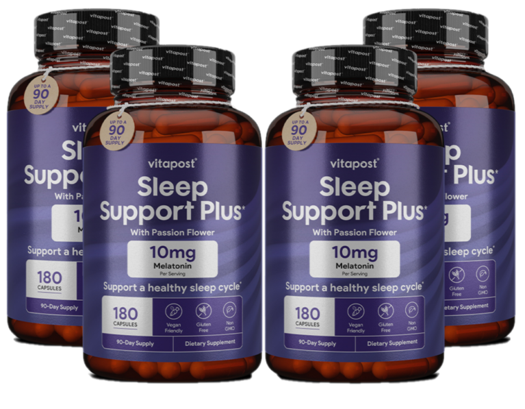 VitaPost Sleep Support Plus is a specially formulated sleep support supplement, with minerals, vitamins, and our proprietary blend of modern and traditional extracts.